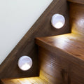 Ideaworks® Motion Sensor LED Night Lights - Multi Directional Set of 2