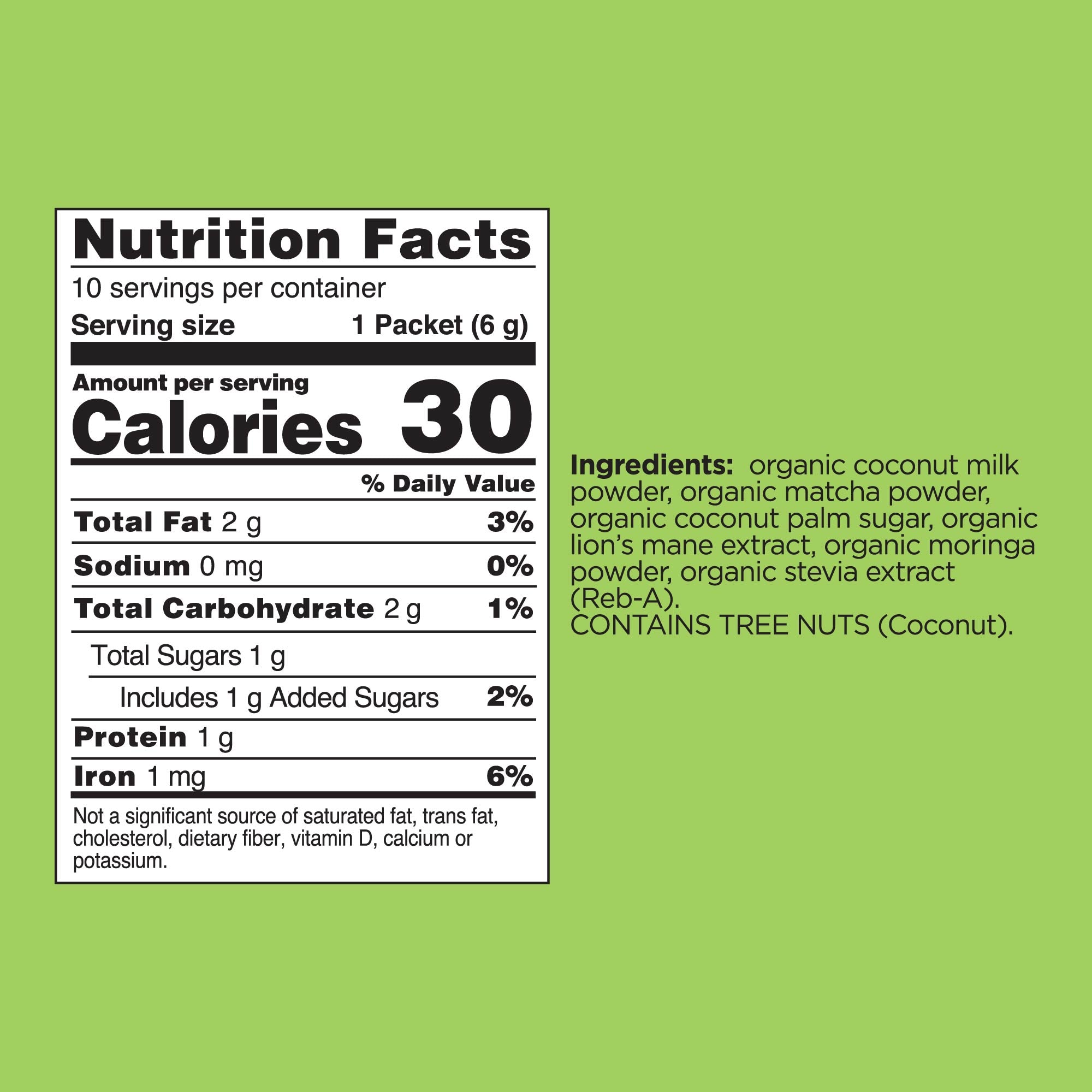 Focus Matcha Latte Packets - Matcha Latte Daily Latte Blend
