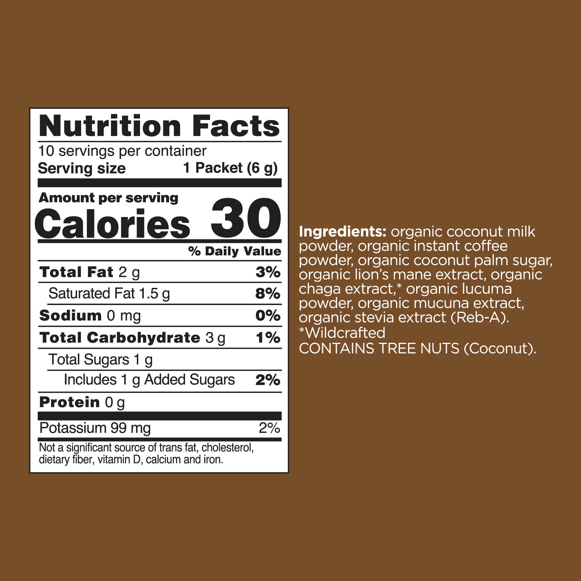 Focus Instant Coffee Latte Packets - Coffee Latte Daily Latte Blend