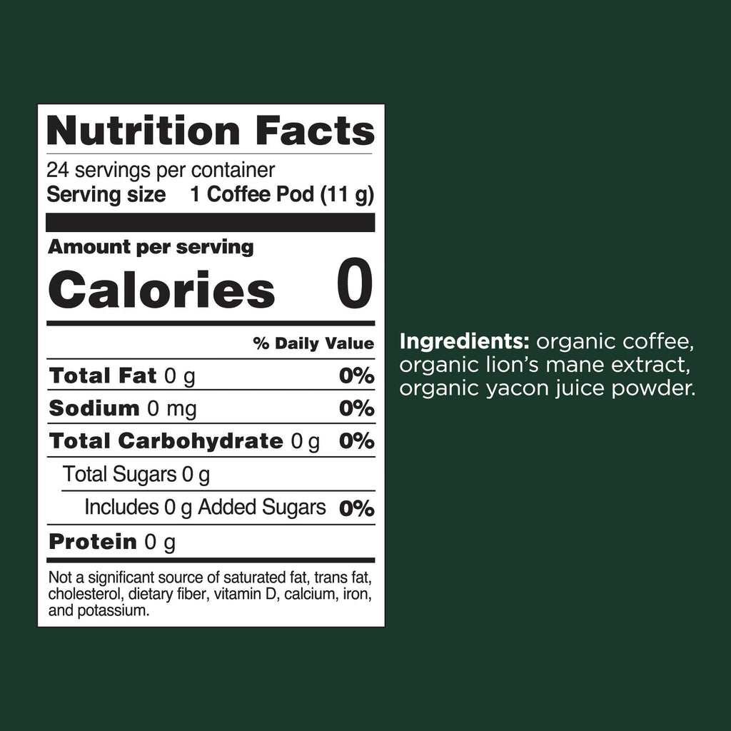 Focus Coffee Pods (24ct) - Focus Organic Coffee Pods
