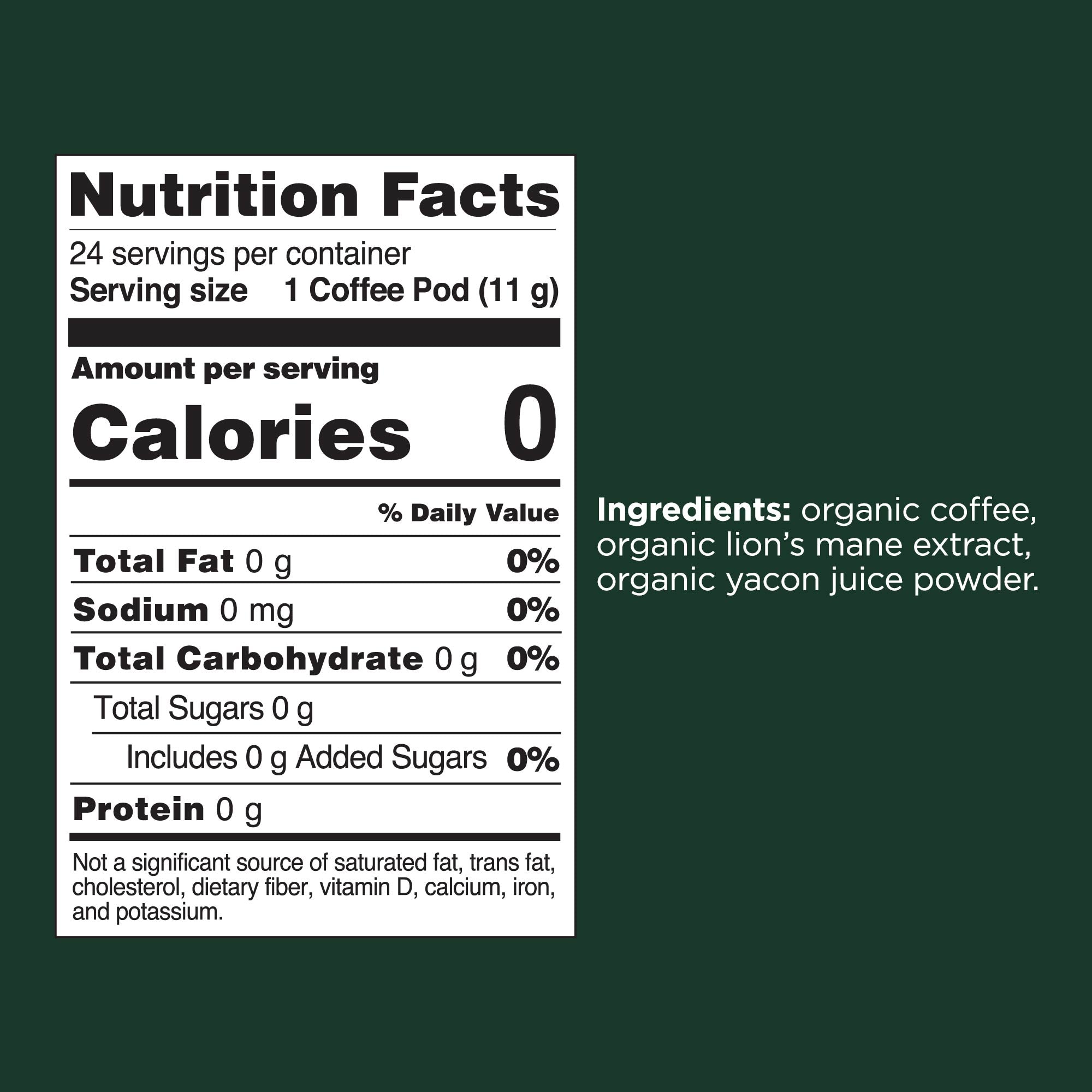 Focus Coffee Pods (24ct) - Focus Organic Coffee Pods