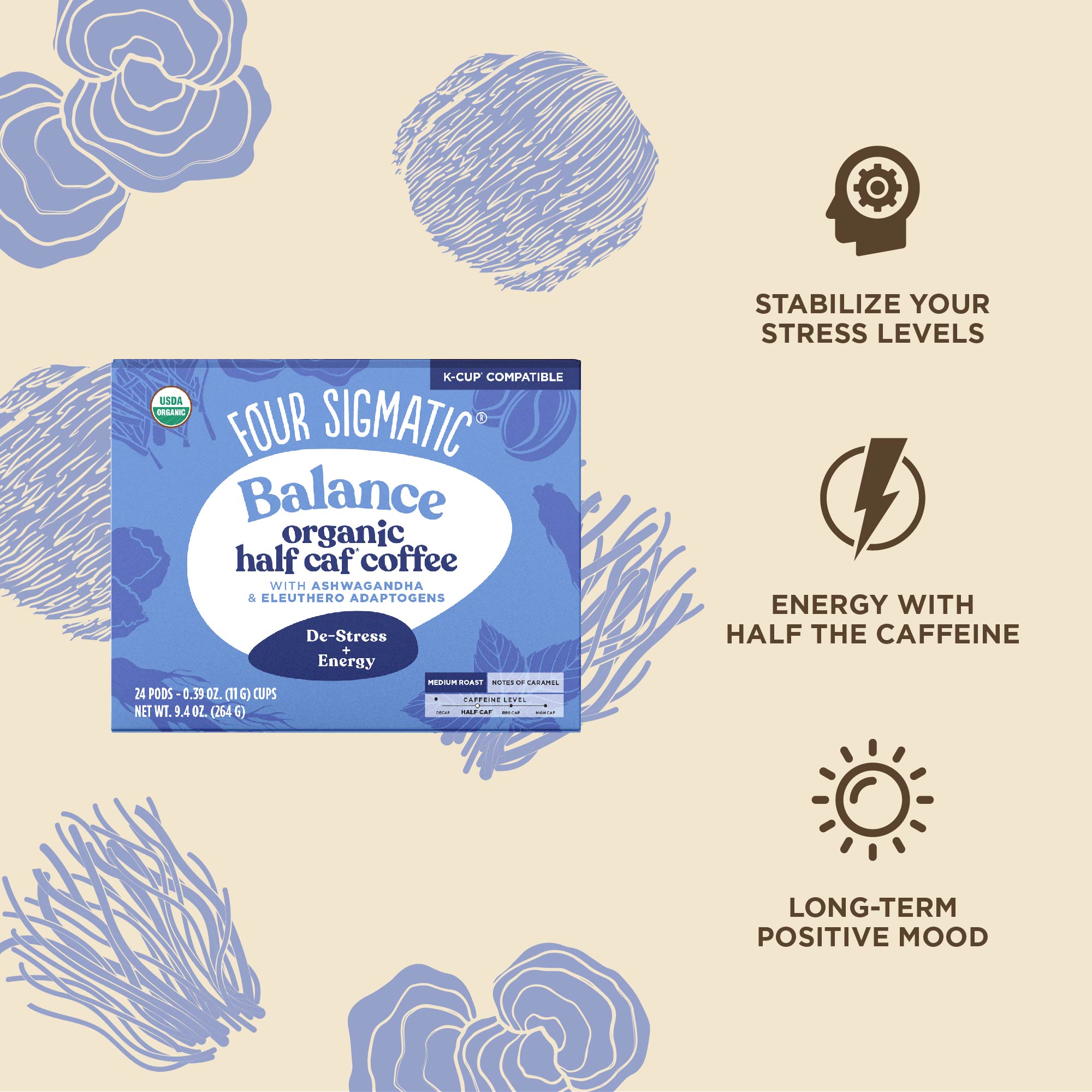 Balance Coffee Pods (24ct) - Balance Organic Coffee Pods