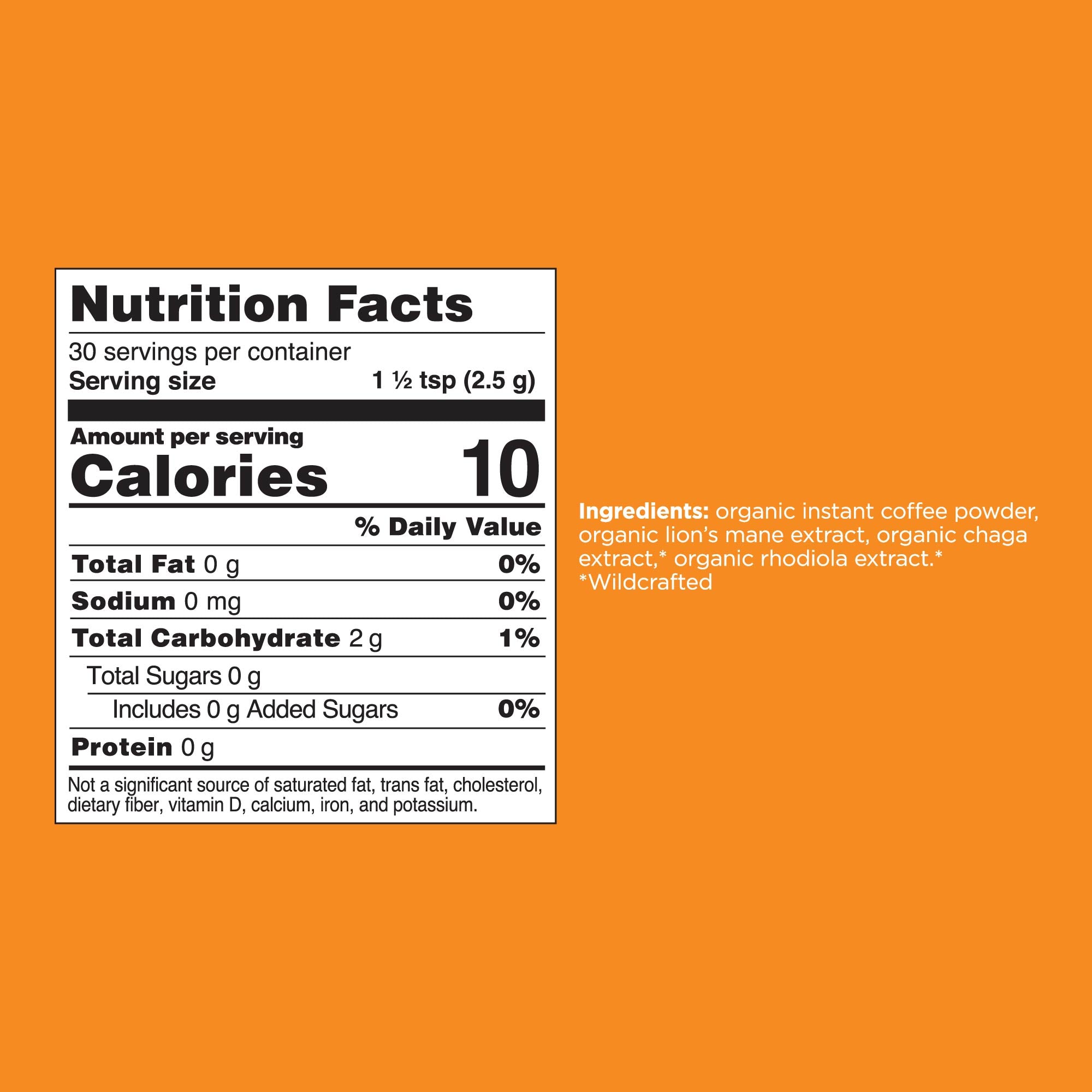 Focus Instant Coffee Multiserve - Focus Superfood Coffee Blend