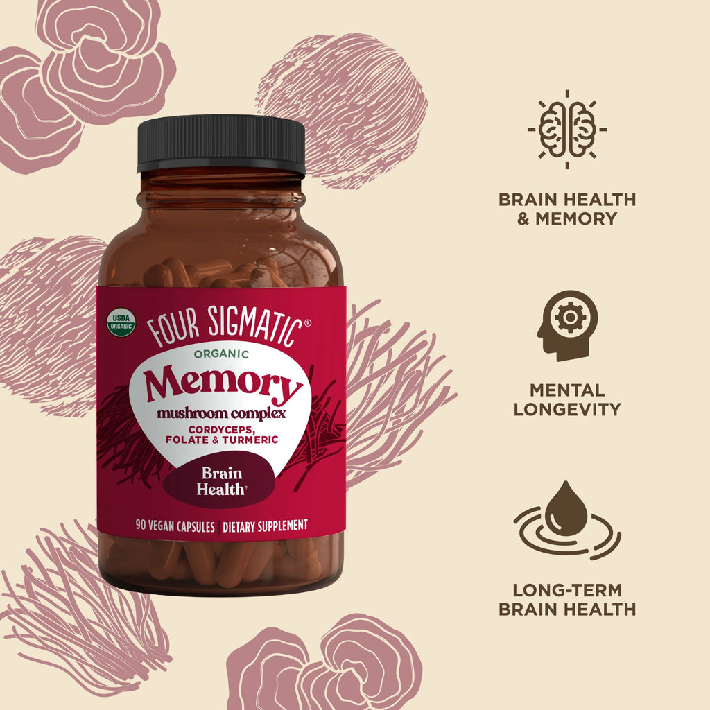 Memory Capsules - Memory Functional Mushroom Capsules