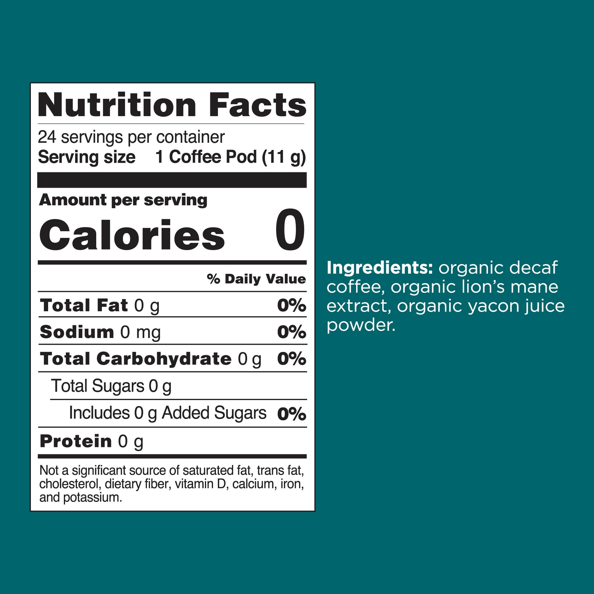 Focus Decaf Coffee Pods (24ct) - Focus Decaf Organic Coffee Pods
