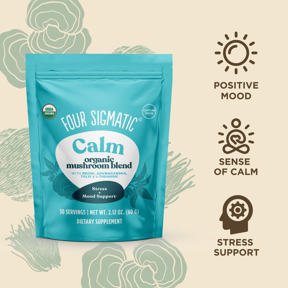 Calm Mushroom Blend - Calm Superfood Mushroom Powder