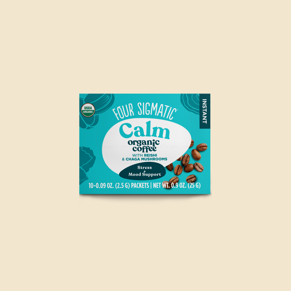 Calm Instant Coffee Packets - Calm Superfood Coffee Blend