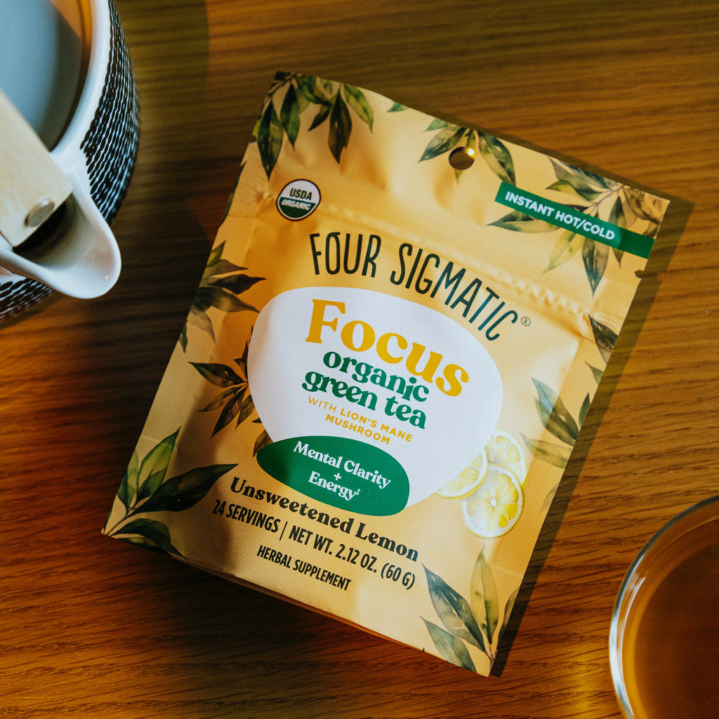 Focus Green Tea - Focus Mushroom Tea Blend