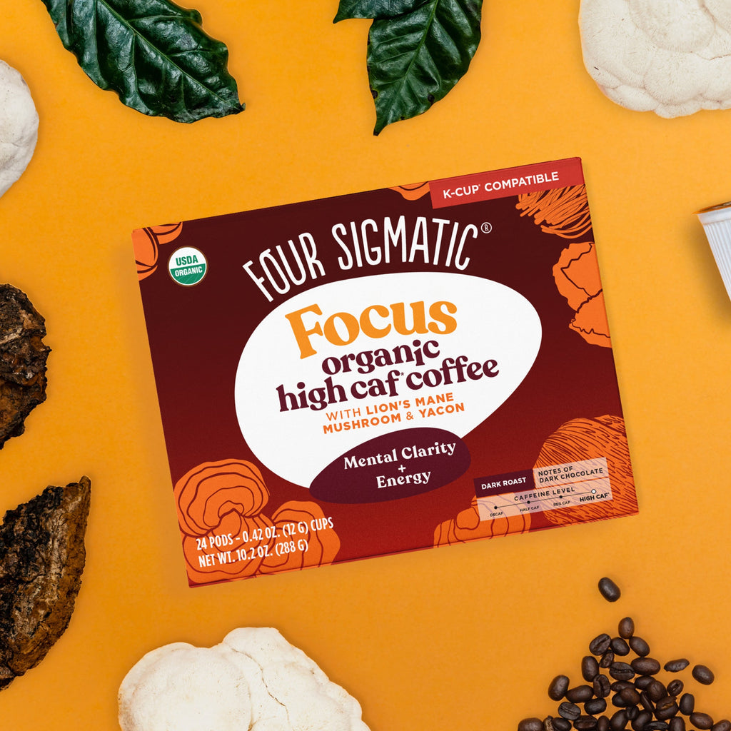Focus High Caf Coffee Pods (24ct) - Focus High Caf Organic Coffee Pods