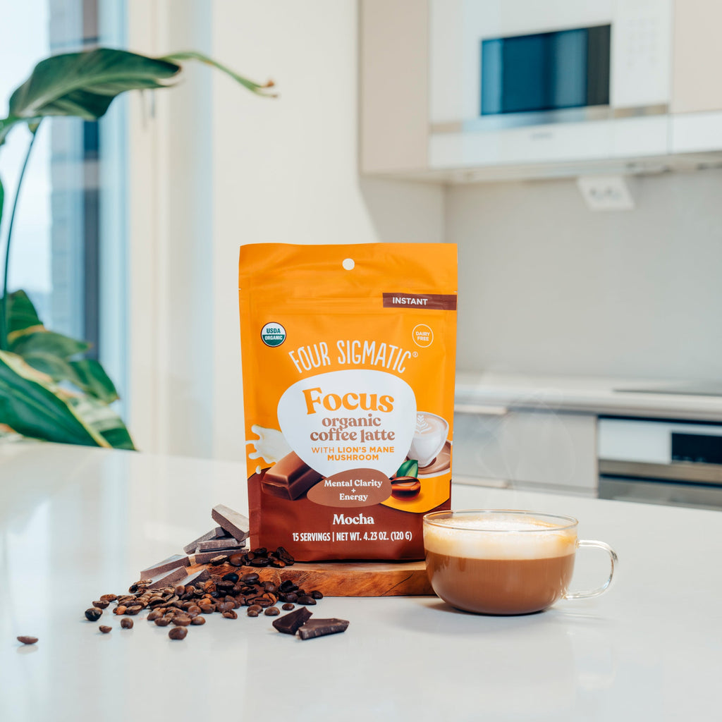 Focus Organic Coffee Latte - Mocha - Mocha Latte Daily Latte Blend