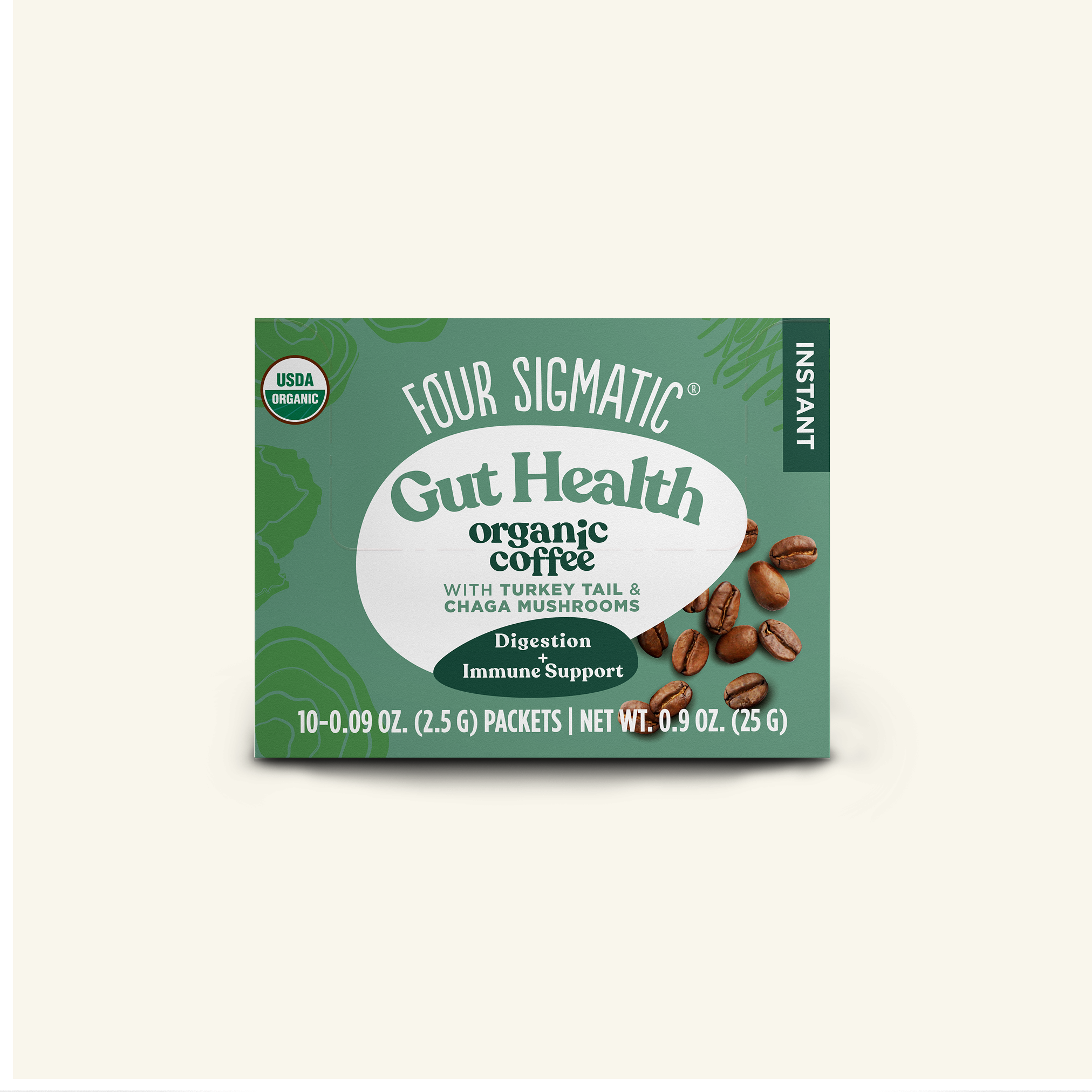 Gut Health Instant Coffee Packets - Gut Health Superfood Coffee Blend