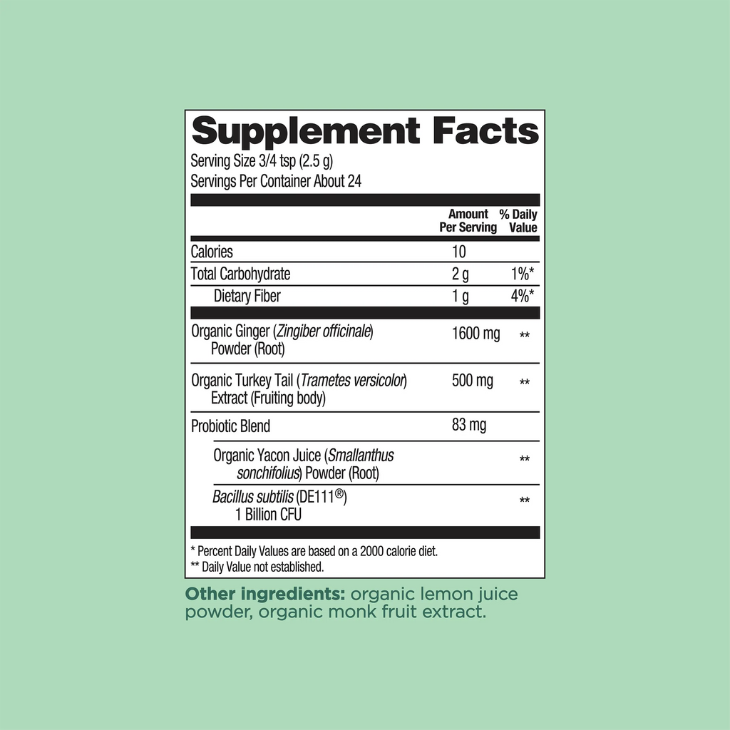 Gut Health Tea - Gut Health Mushroom Tea Blend