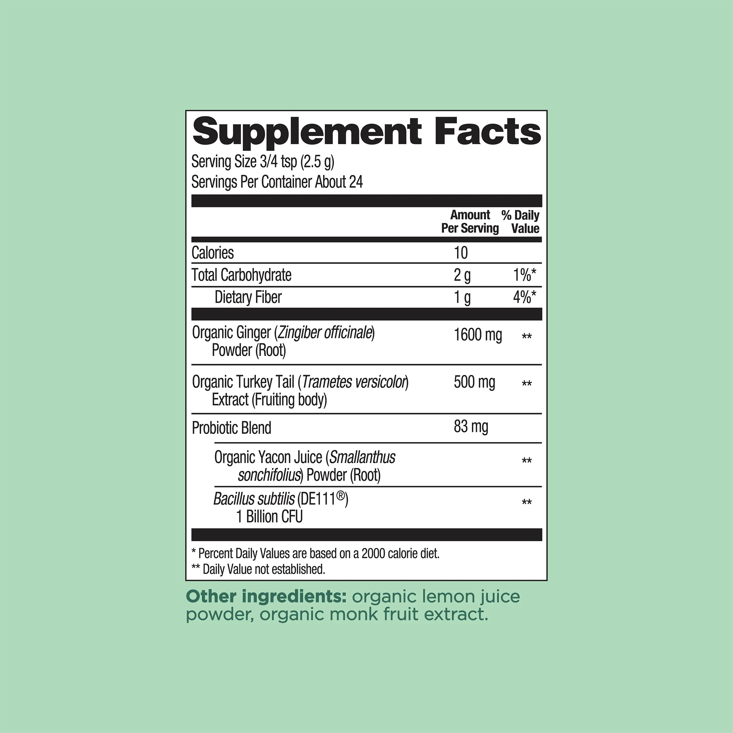 Gut Health Tea - Gut Health Mushroom Tea Blend
