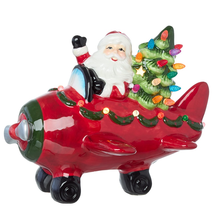 Christmas Lighted Santa