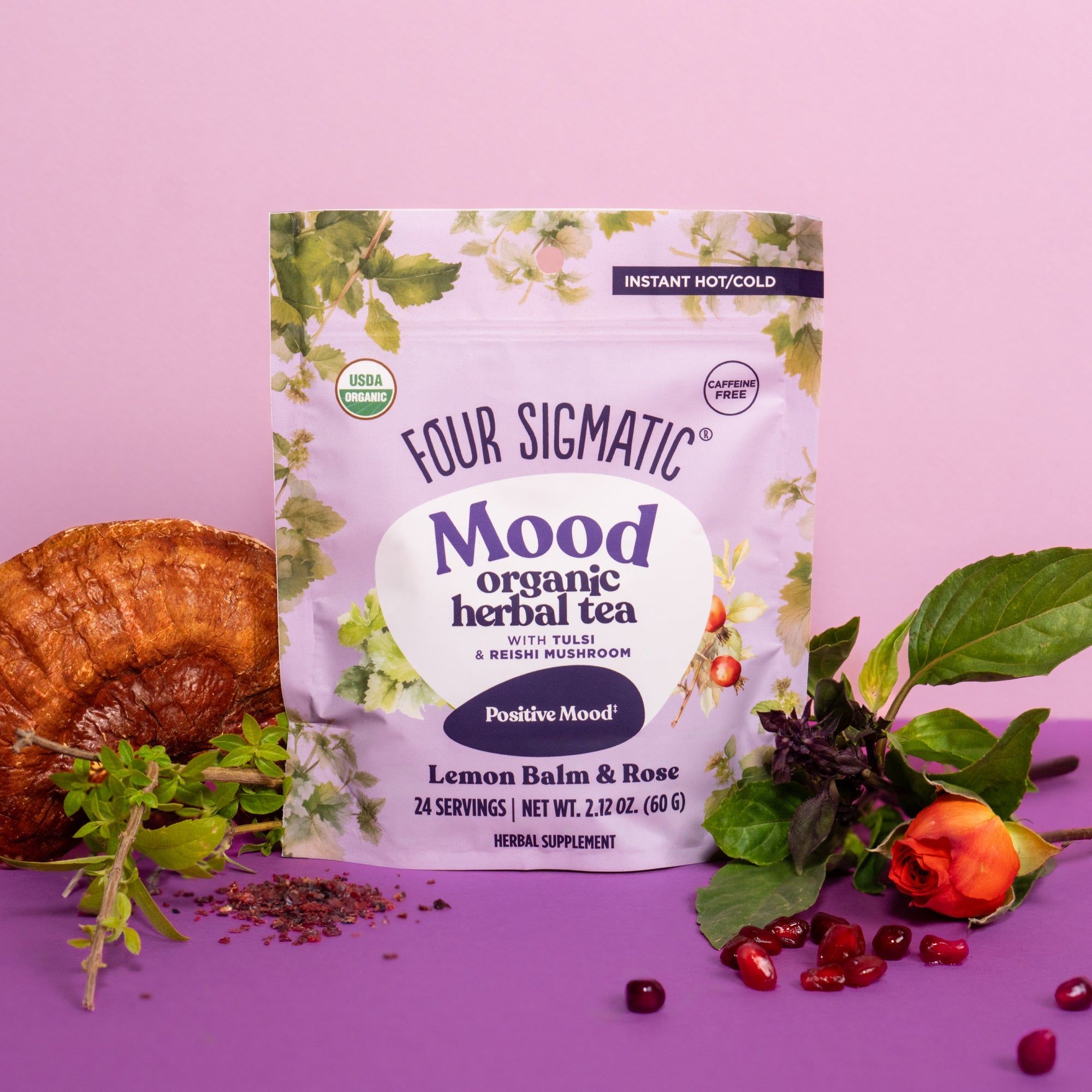 Mood Herbal Tea - Mood Mushroom Tea Blend
