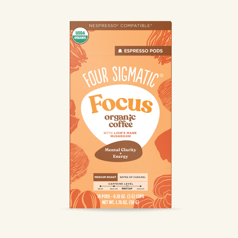 Focus Medium Roast Espresso Pods (10ct) - Medium Roast Daily Espresso Pods