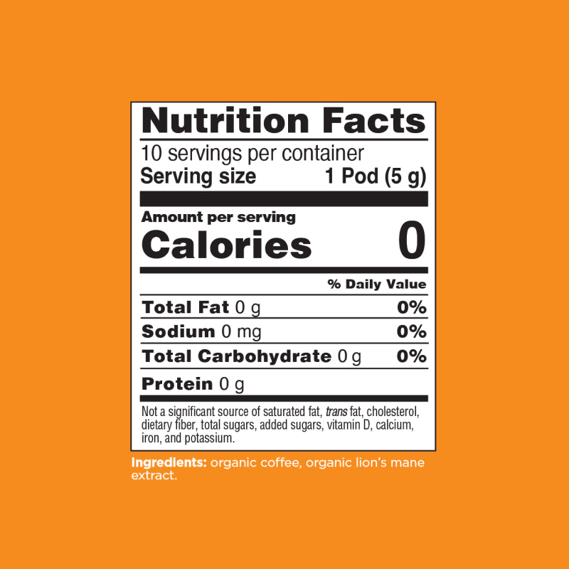 Focus Dark Roast Espresso Pods (10ct) - Dark Roast Daily Espresso Pods