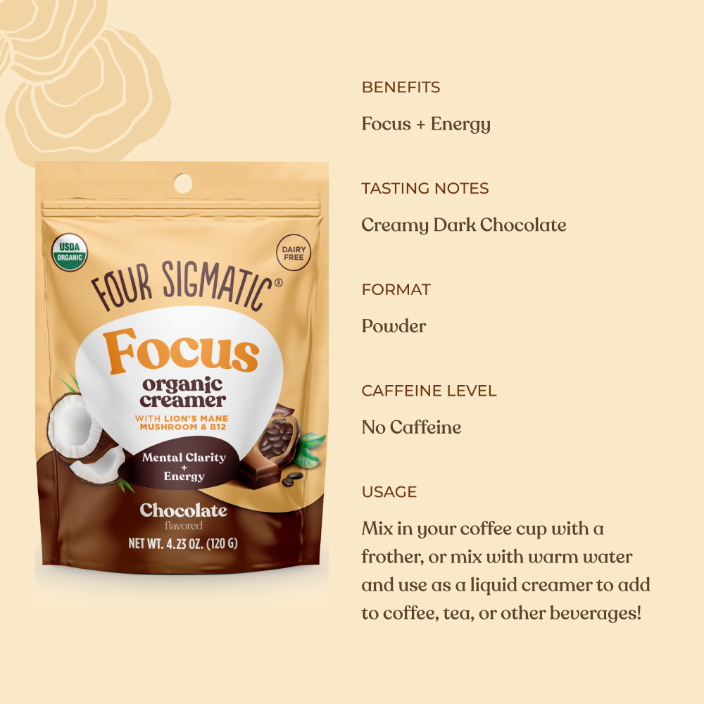 Focus Creamer – Chocolate - Chocolate Smooth Coffee Creamer
