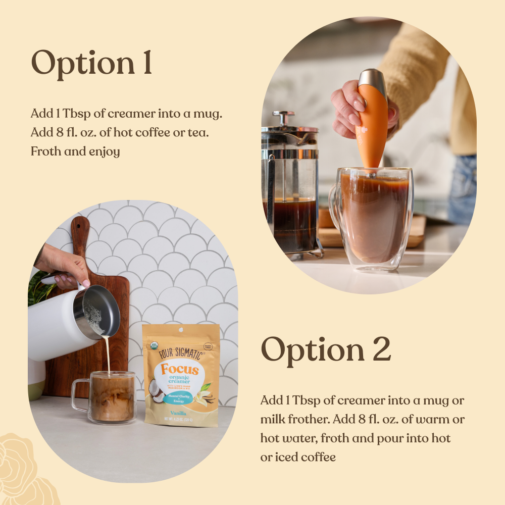 Focus Creamer – Vanilla - Vanilla Smooth Coffee Creamer