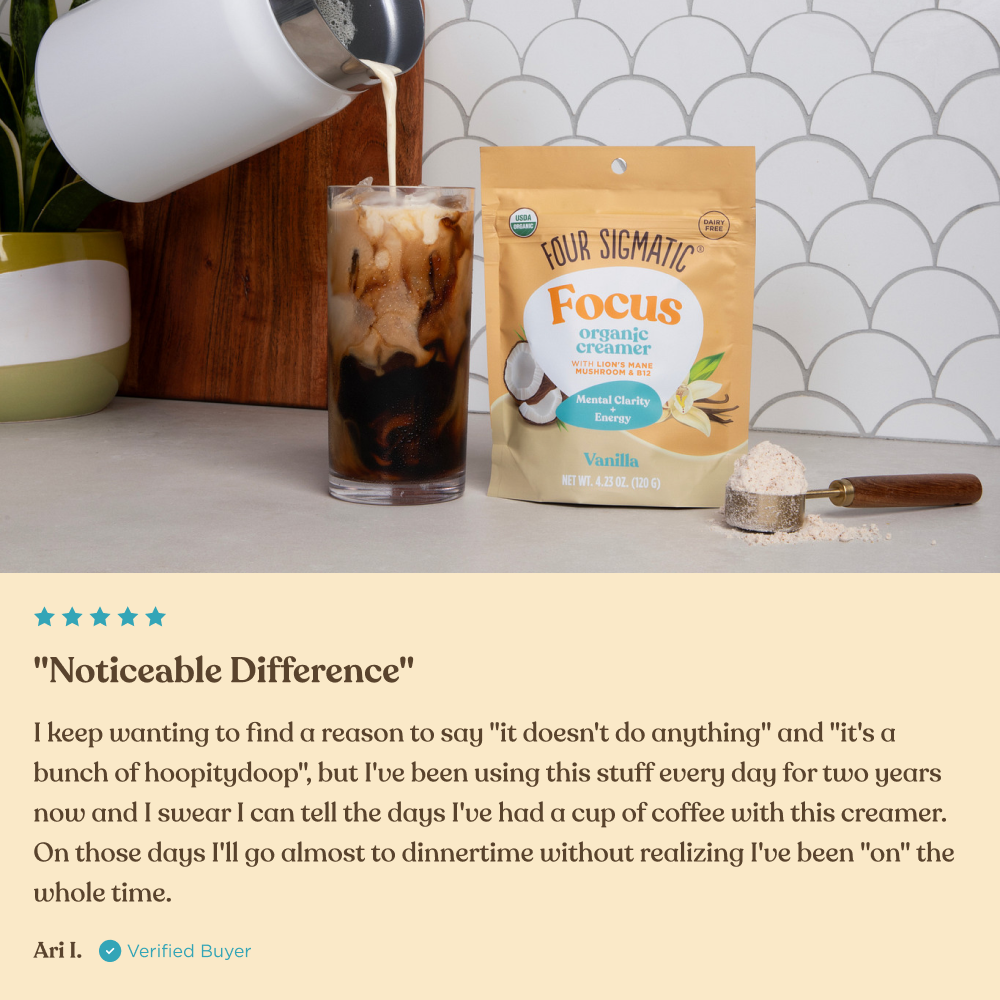 Focus Creamer – Vanilla - Vanilla Smooth Coffee Creamer