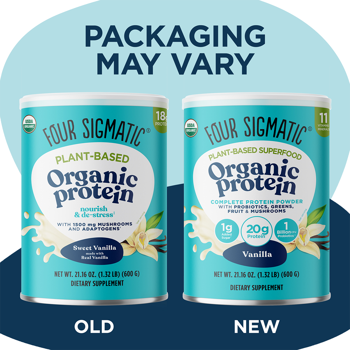 Plant-Based Protein – Vanilla - Vanilla Daily Protein Formula