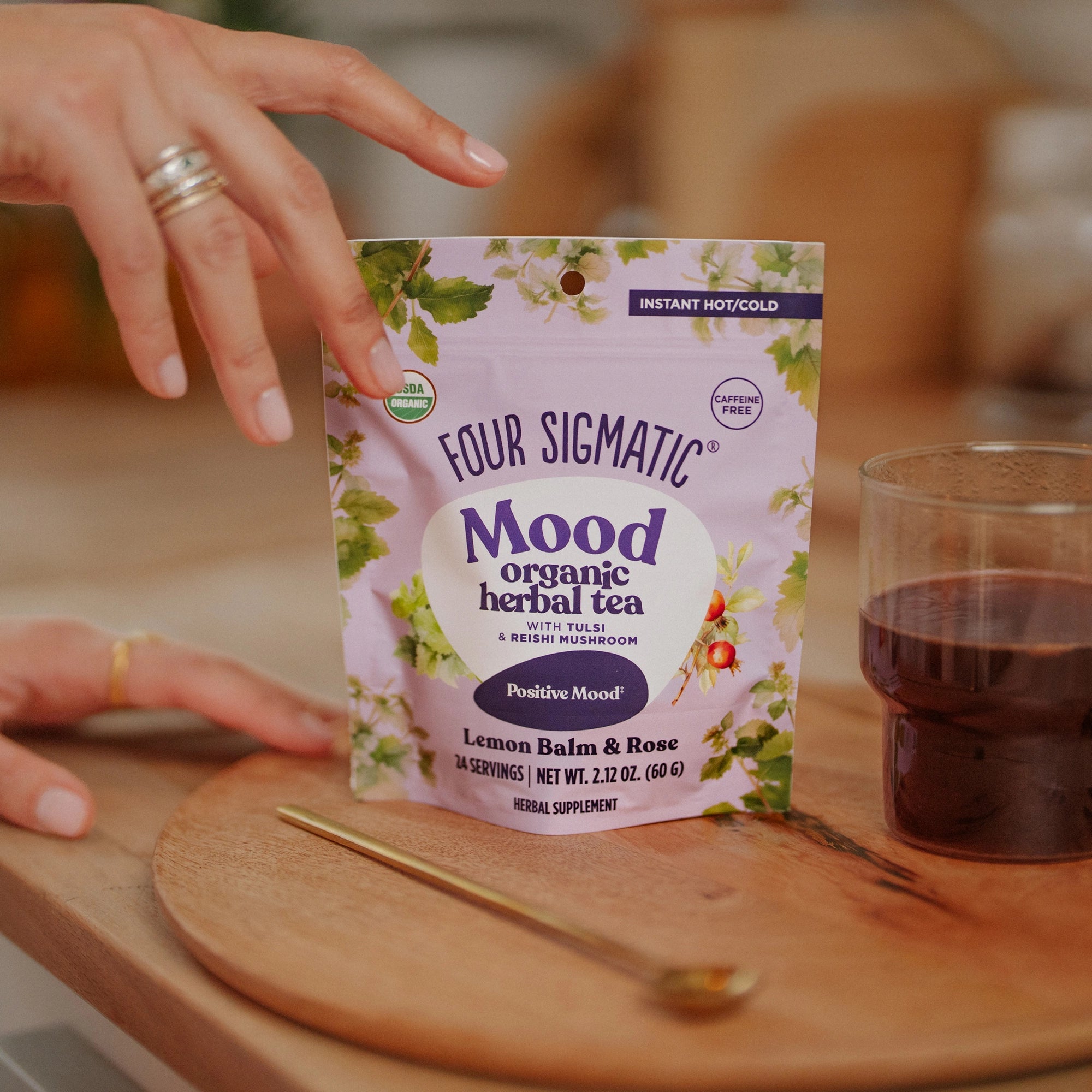 Mood Herbal Tea - Mood Mushroom Tea Blend