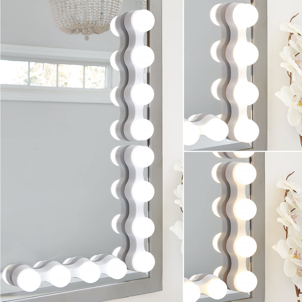 Vanity LED Lights With Suction Cups - Battery Operated