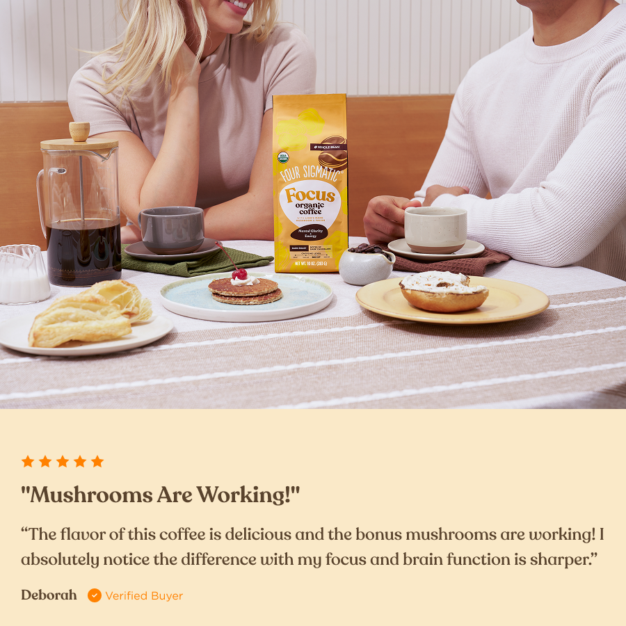 Focus Whole Bean Coffee - Whole Bean Superfood Coffee Beans