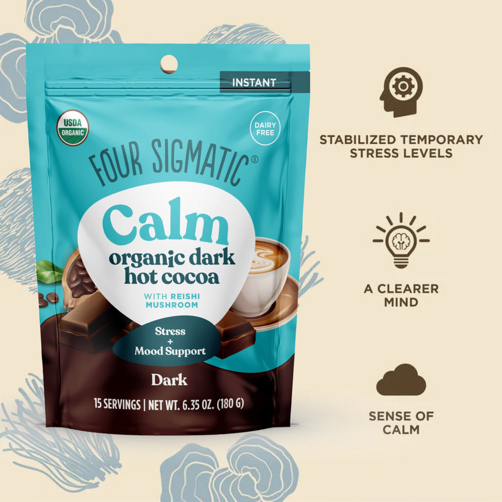 Calm Dark Hot Cocoa - Calm Cozy Cacao Blend