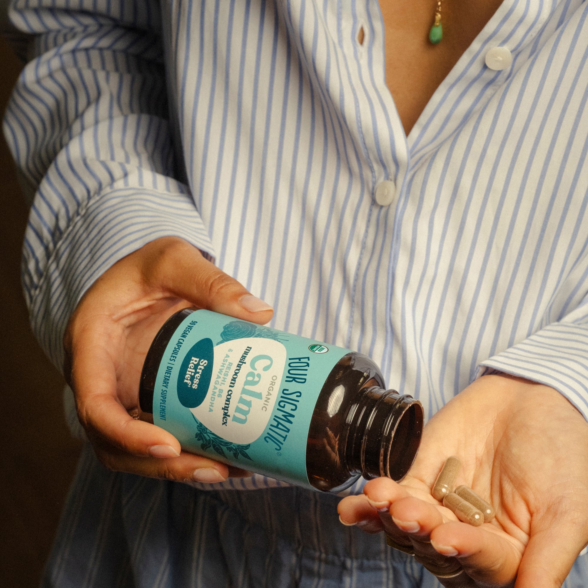 Calm Capsules - Calm Functional Mushroom Capsules
