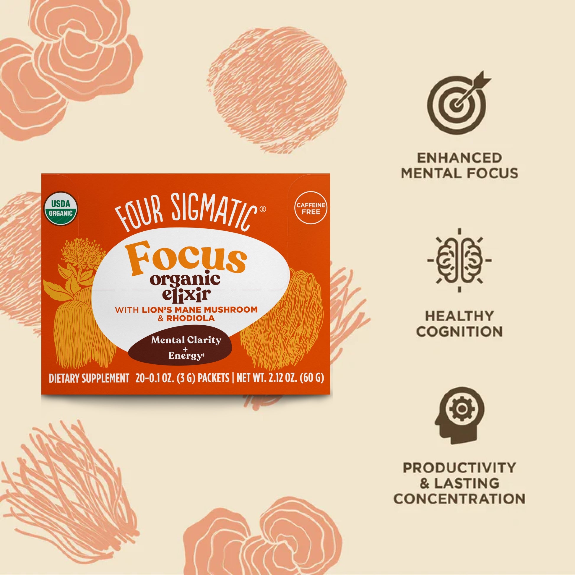 Focus Elixir Packets - Focus Wellness Drink Packets