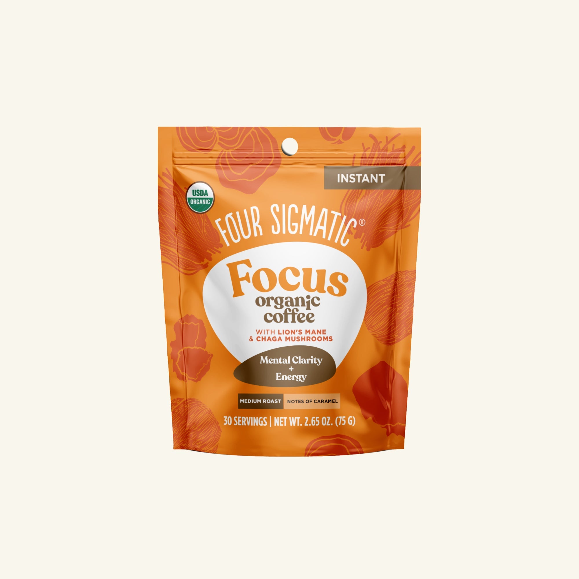 Focus Instant Coffee Multiserve - Focus Superfood Coffee Blend
