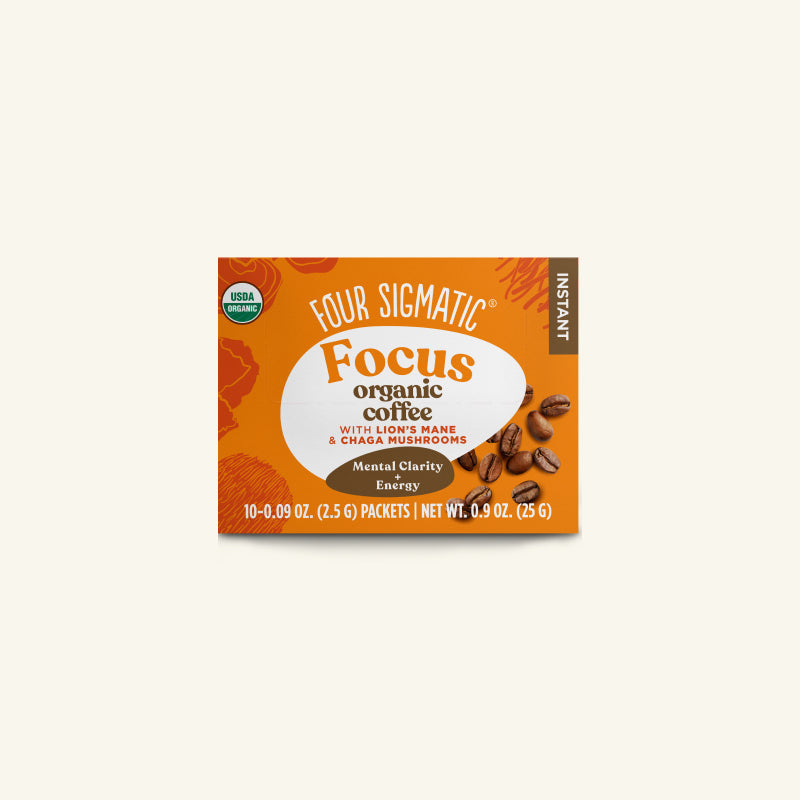 Focus Instant Coffee Packets - Focus Superfood Coffee Blend