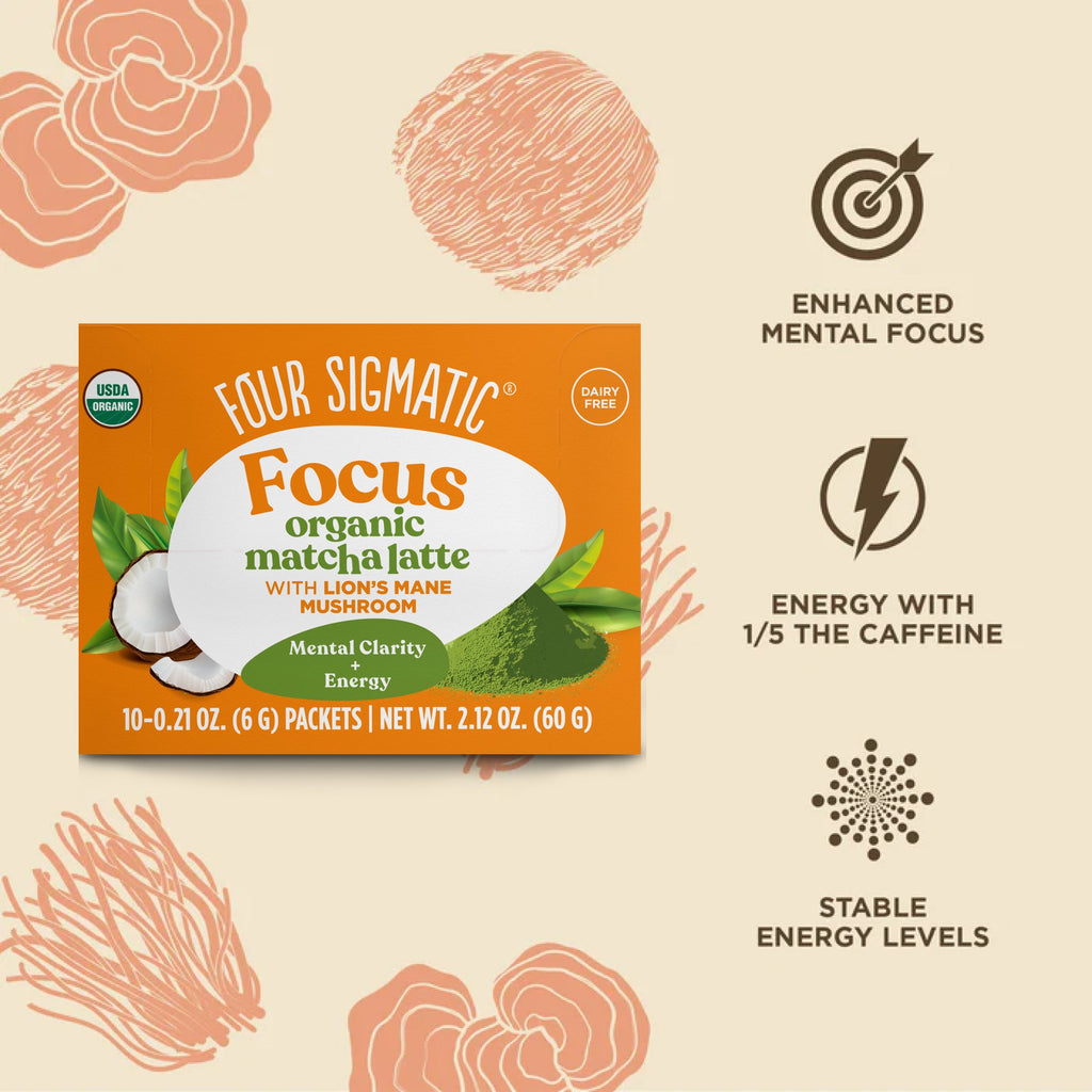 Focus Matcha Latte Packets - Matcha Latte Daily Latte Blend