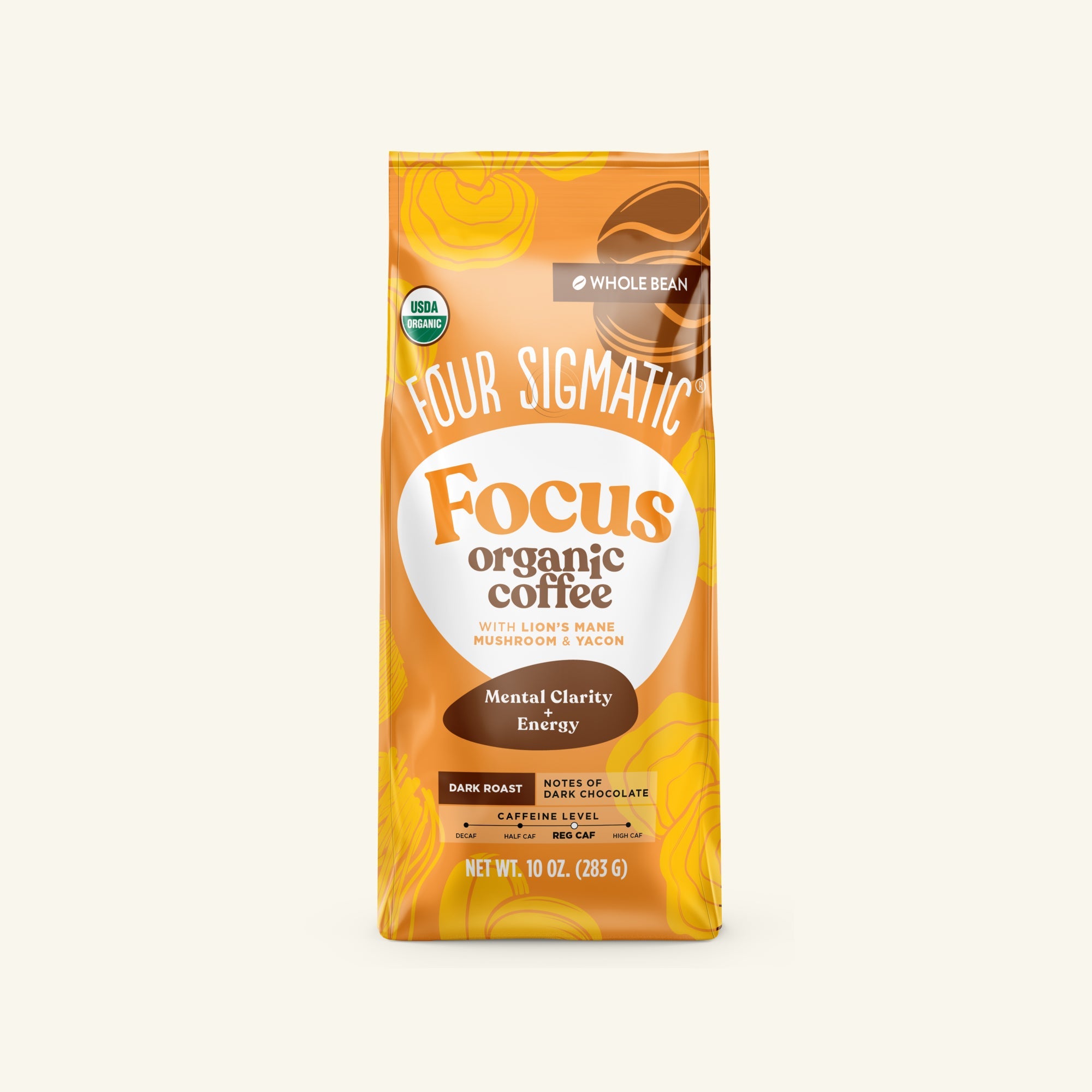 Focus Whole Bean Coffee - Whole Bean Superfood Coffee Beans