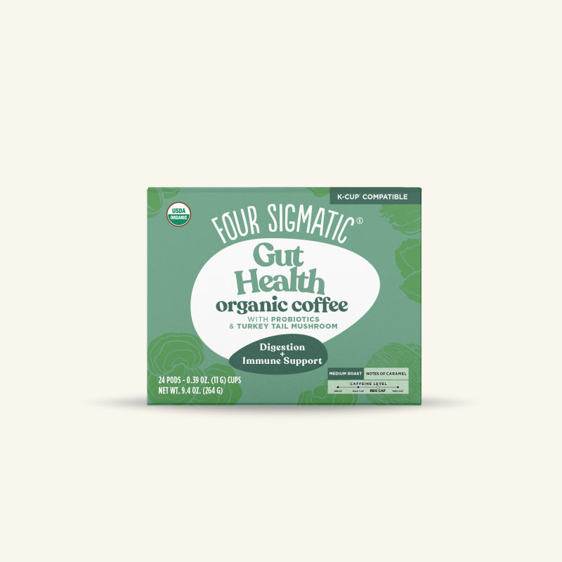 Gut Health Coffee Pods (24ct) - Gut Health Organic Coffee Pods