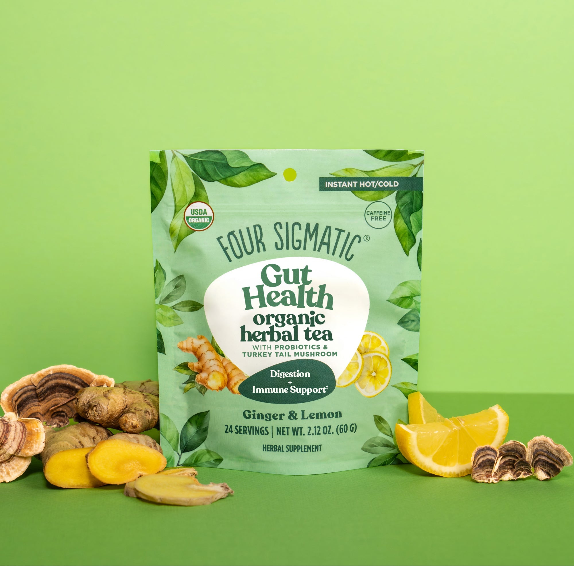 Gut Health Tea - Gut Health Mushroom Tea Blend
