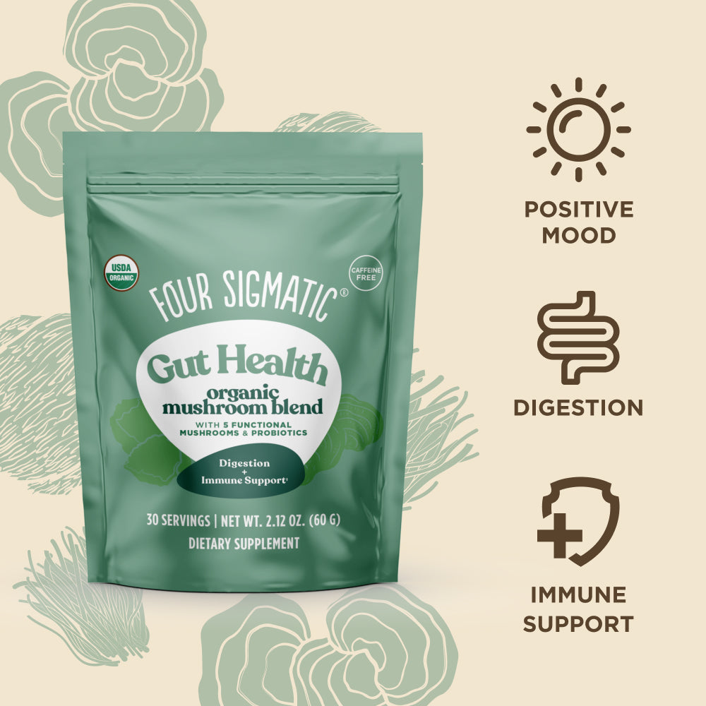 Gut Health Mushroom Blend - Gut Health Superfood Mushroom Powder