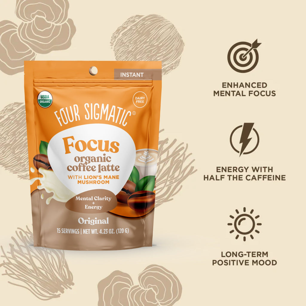 Focus Organic Coffee Latte - Original - Coffee Latte Daily Latte Blend