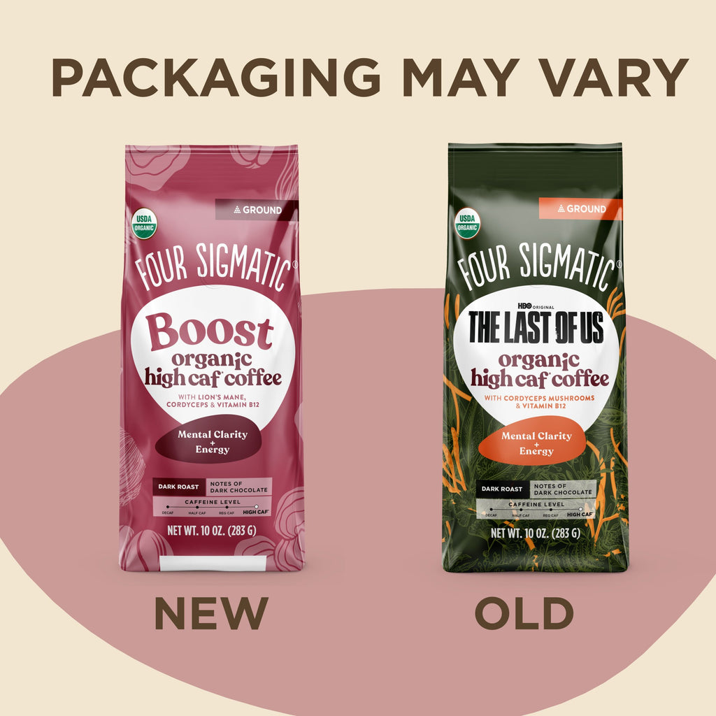 HBO Original The Last Of Us - Organic High Caf Ground Coffee - High Caf Ground Superfood Coffee Blend